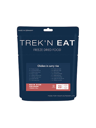 TREKN EAT | Outdoorfood Pollo al Curry con Riso