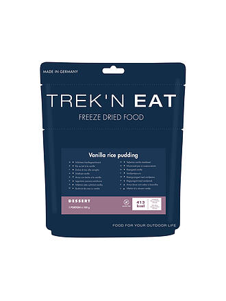 TREKN EAT | Outdoorfood Riso al latte Vaniglia