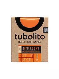 TUBOLITO | Camera d'aria per bici MTB Plus 2.5"-3,0" SV 42mm | Arancione