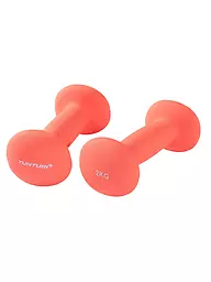 TUNTURI | Set di manubri corti da 2 kg | Rosso