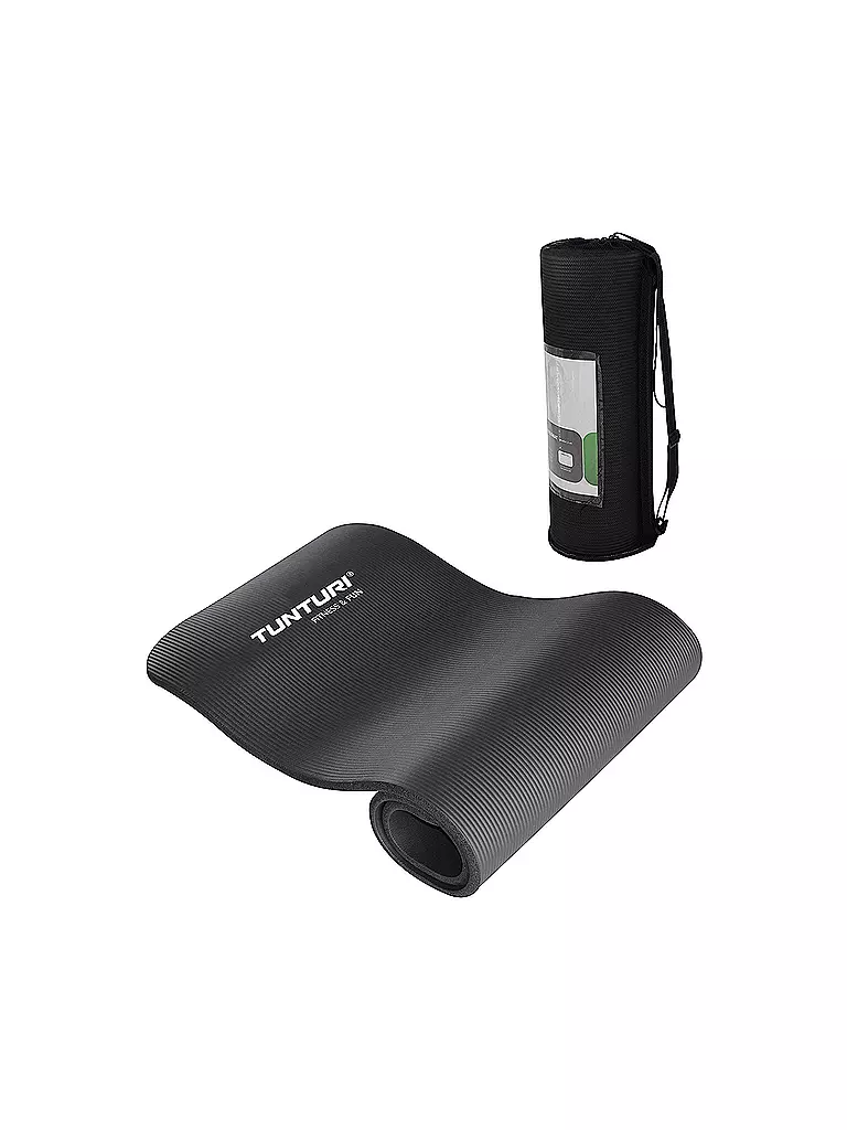 TUNTURI | Tappetino fitness NBR | Nero