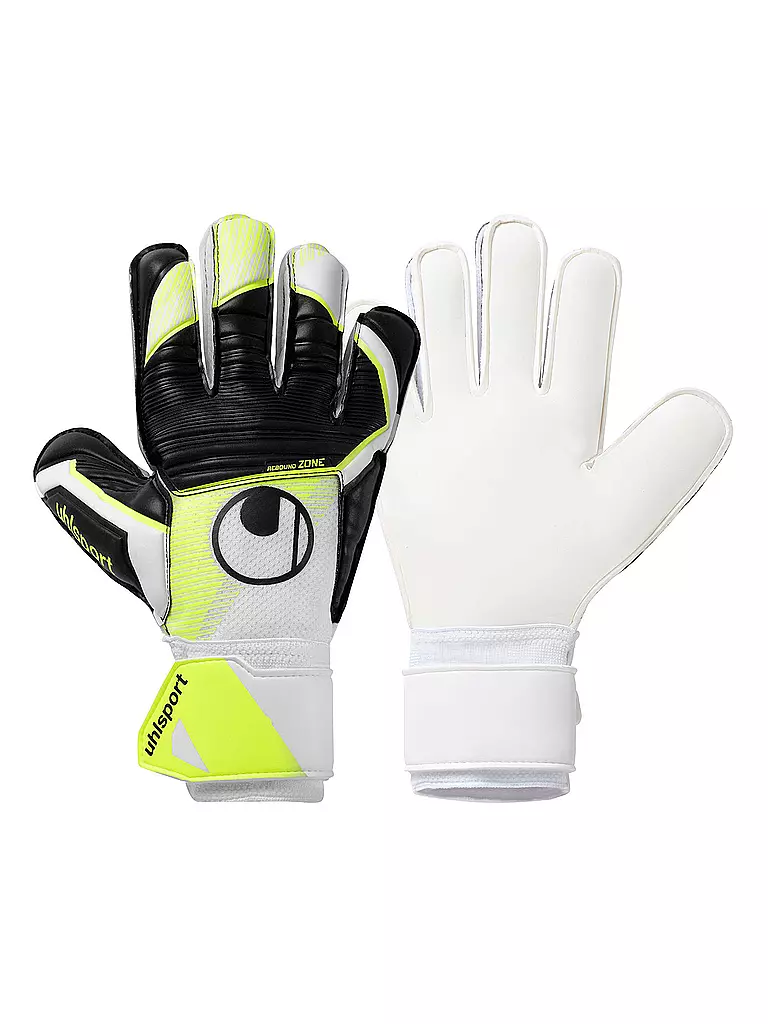 UHLSPORT | Guanti da portiere Soft Advanced | Bianco
