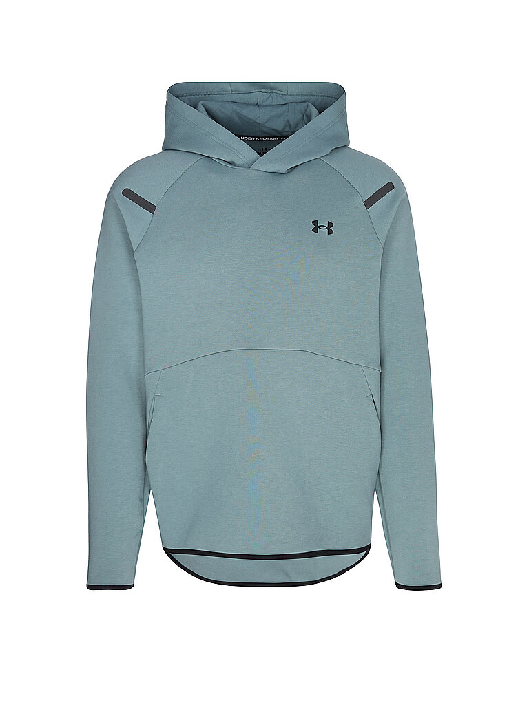 Felpa con cappuccio da uomo UA Unstoppable Fleece petrolio S