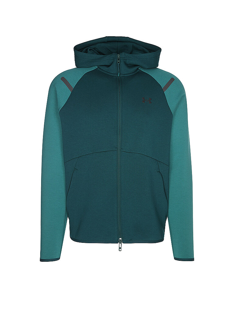 Felpa con cappuccio da uomo UA Unstoppable verde scuro S