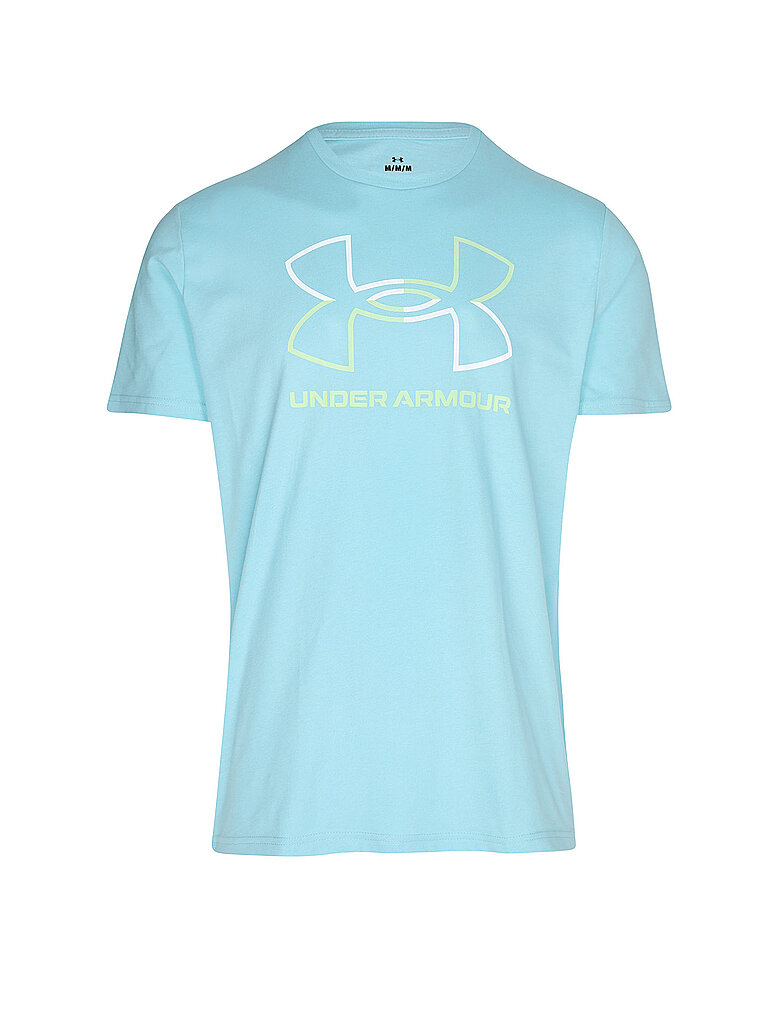 T-Shirt da uomo UA Foundation azzurro L