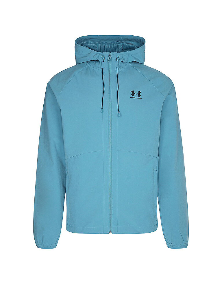 Giacca da uomo UA Windbreaker Stretch azzurro XL
