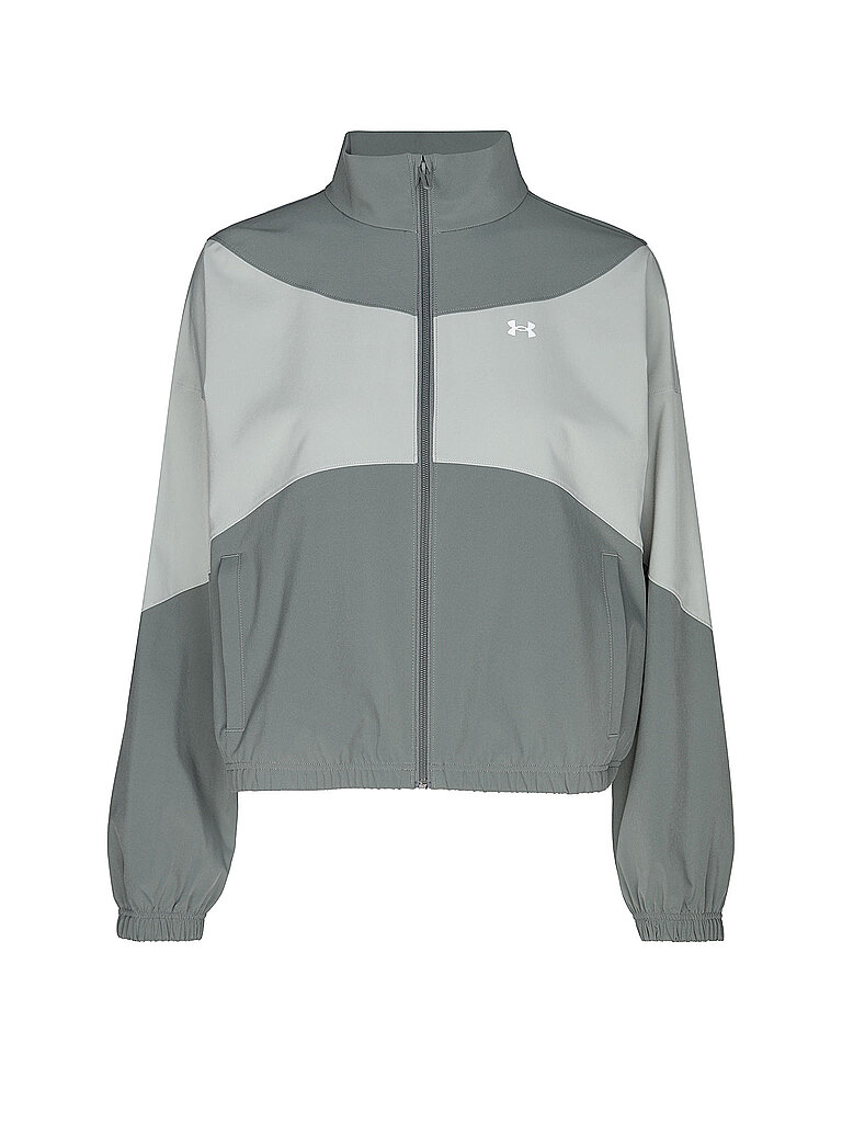 Giacca con cappuccio da donna Rival Woven verde chiaro M