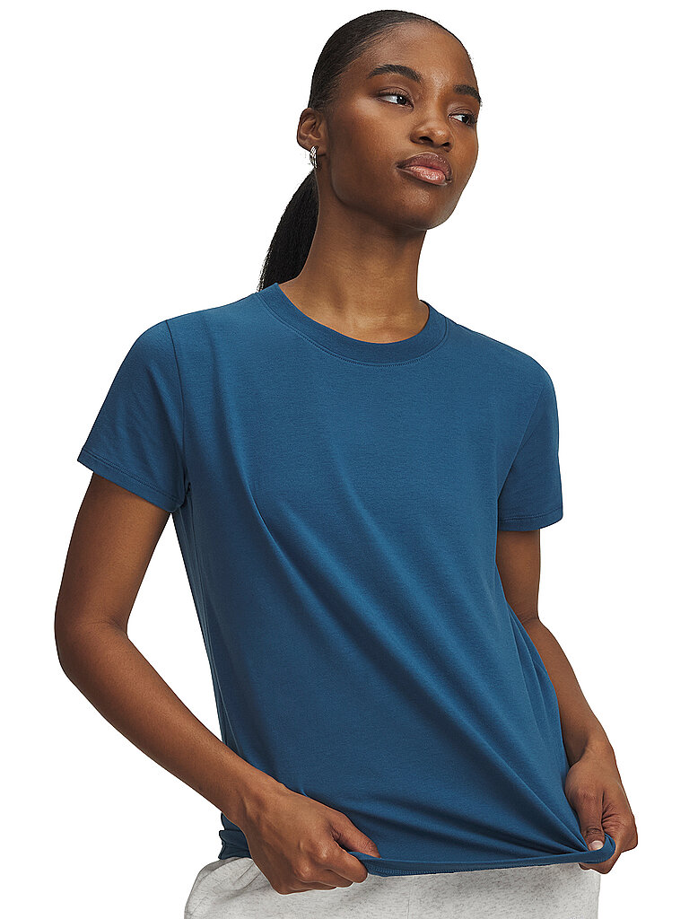 T-shirt da donna UA Off Campus Core blu M