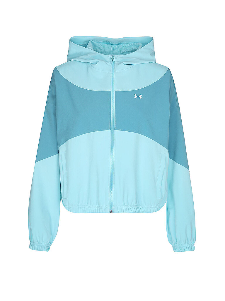 Giacca da donna UA Rival Woven azzurro L