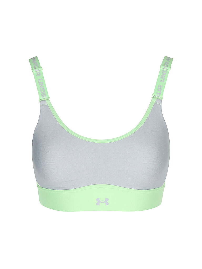 Reggiseno sportivo da donna UA Infinity Mid 2.0 a supporto medio verde M (A-C)
