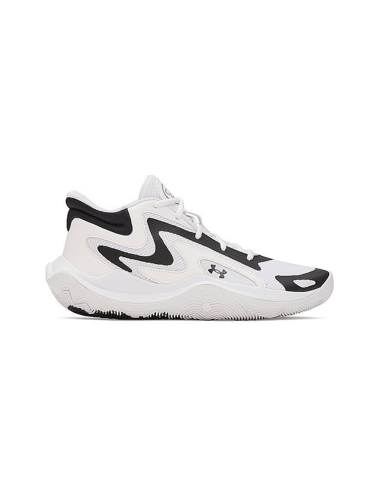 Scarpe da basket UA Jet '25 bianco 45