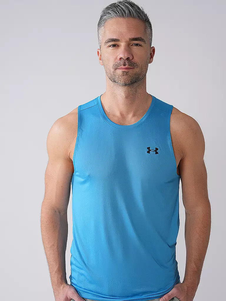 UNDER ARMOUR | Canotta da allenamento da uomo UA Tech™ | Blu chiaro