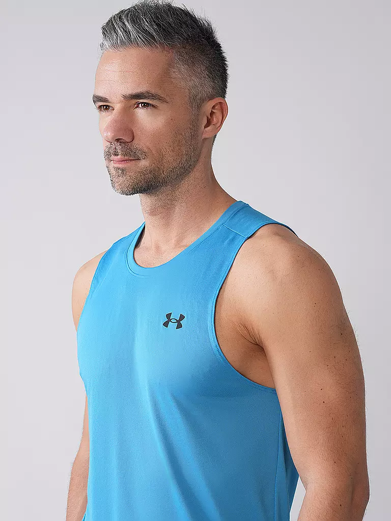 UNDER ARMOUR | Canotta da allenamento da uomo UA Tech™ | Blu chiaro