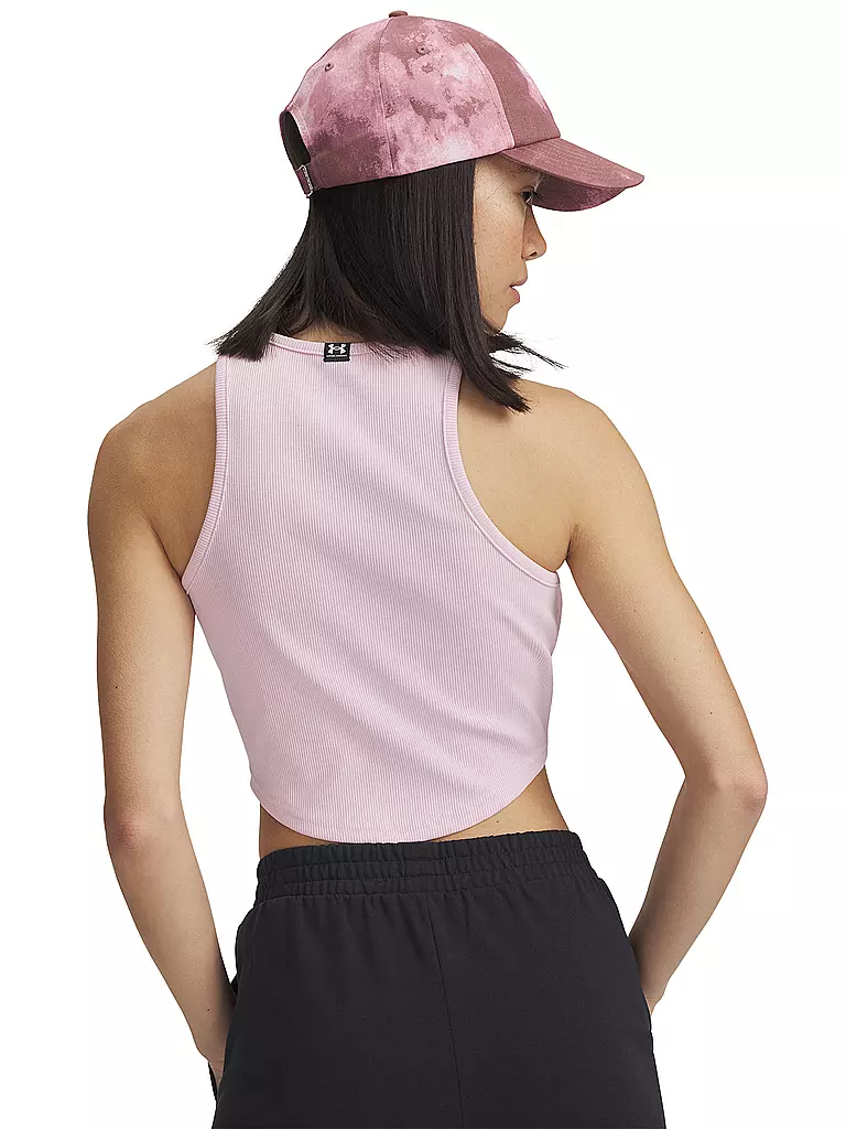 UNDER ARMOUR | Canotta da donna UA Rival RIB Crop | Rosa