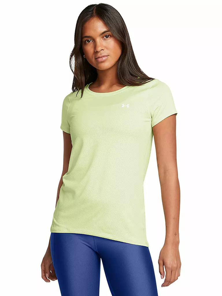 UNDER ARMOUR | Damen Fitnesshirt HeatGear® Armour | Giallo