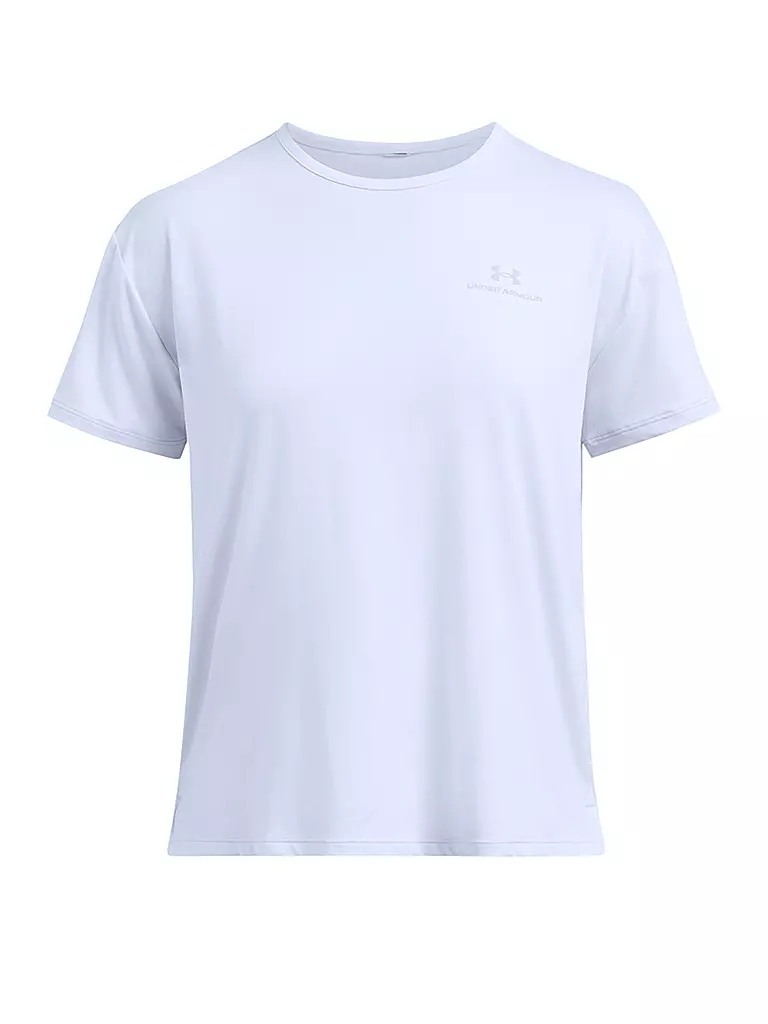 UNDER ARMOUR | Damen Fitnessshirt UA Rush Energy 2.0 | Blu chiaro