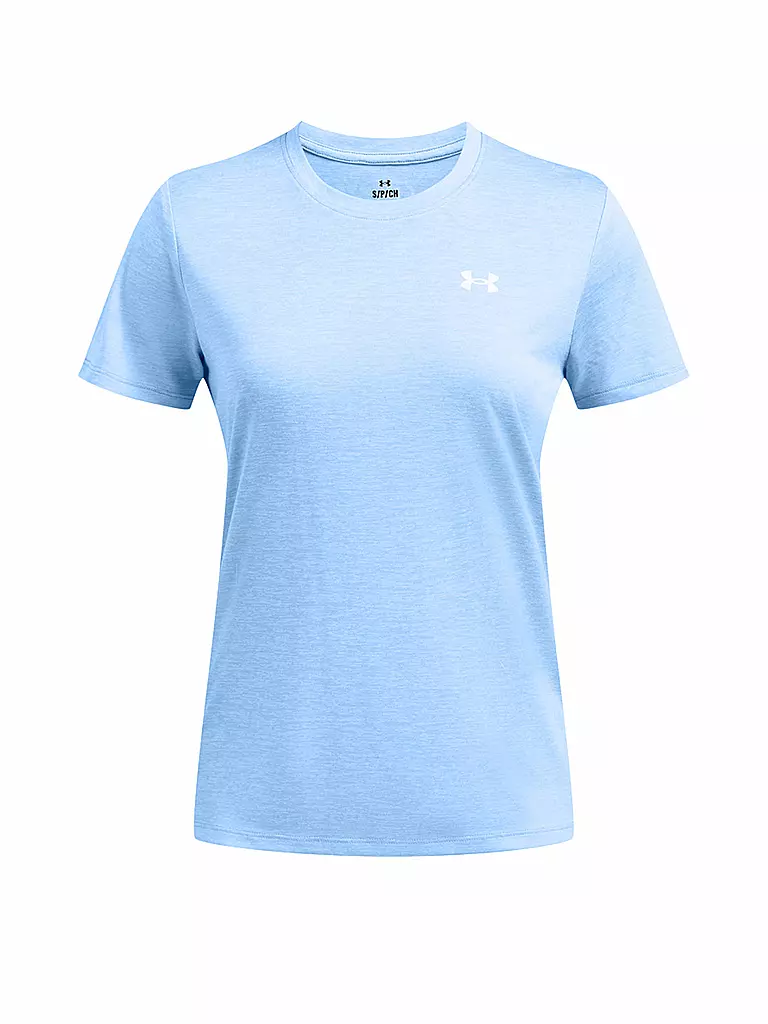UNDER ARMOUR | Damen Fitnessshirt UA Tech™ Twist | Blu chiaro