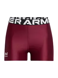 UNDER ARMOUR | Shorts da allenamento HeatGear® da donna | Rosso scuro
