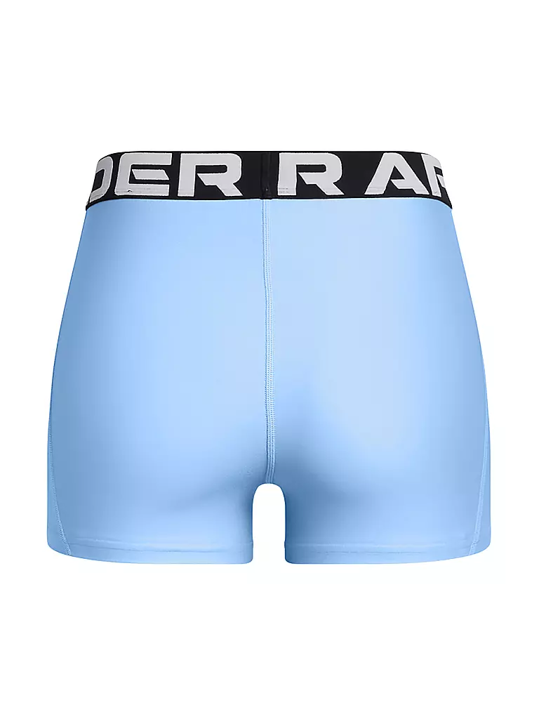 UNDER ARMOUR | Damen Fitnessshort HeatGear®  | Blu chiaro