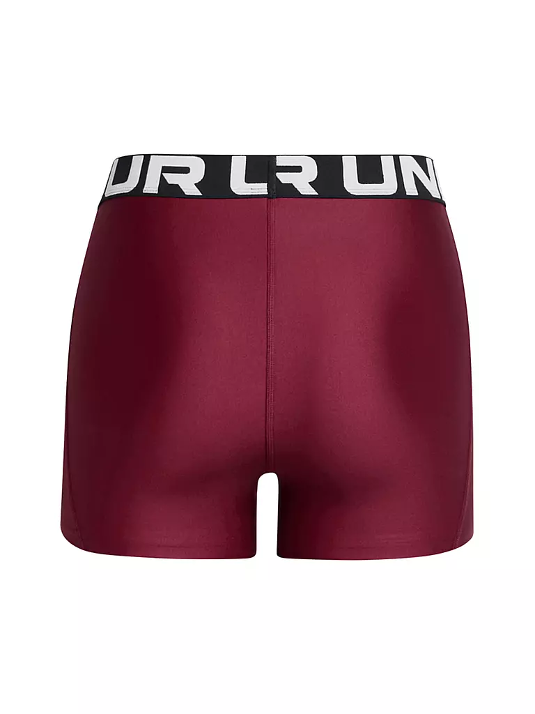 UNDER ARMOUR | Damen Fitnessshort HeatGear®  | Rosso scuro