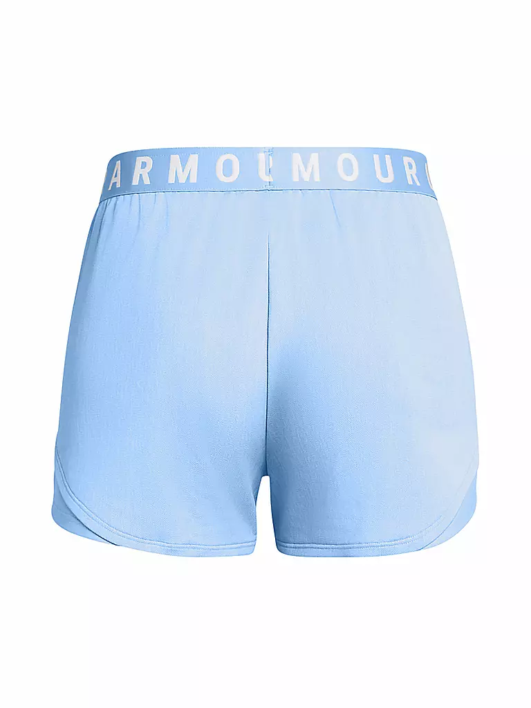 UNDER ARMOUR | Damen Fitnessshort UA Play Up 3.0 Twist | Blu chiaro