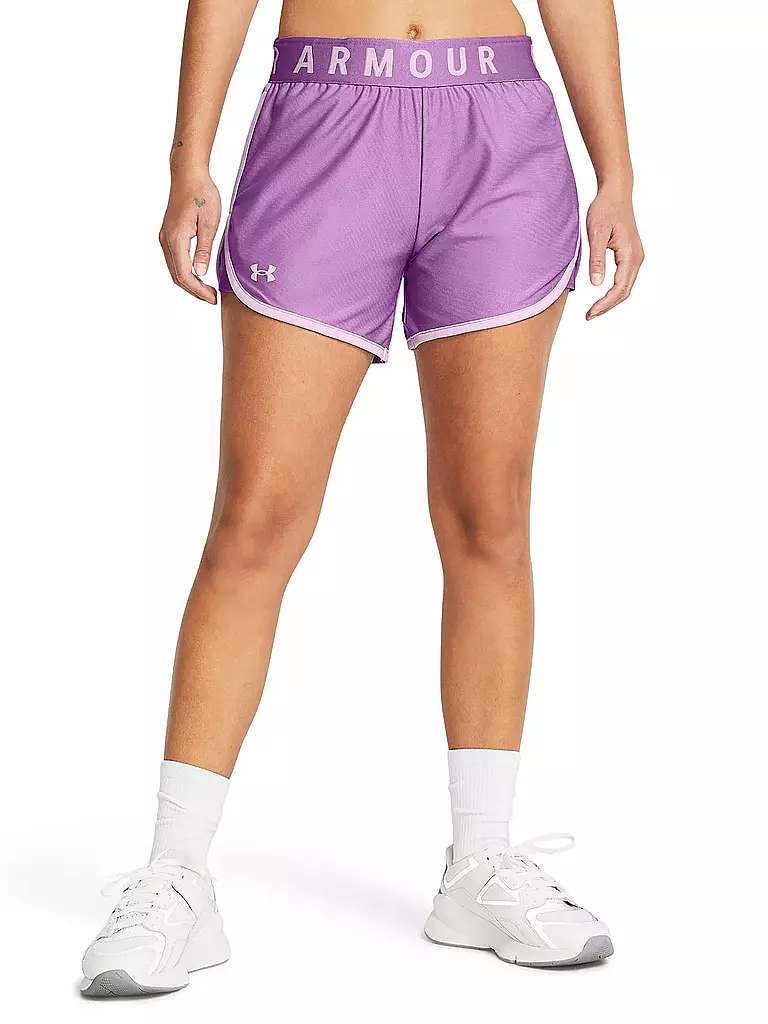 UNDER ARMOUR | Damen Fitnessshort UA Play Up 5" | Lilla
