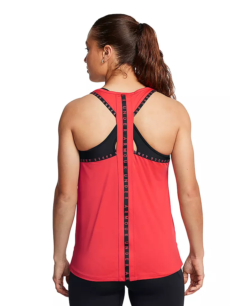 UNDER ARMOUR | Damen Fitnesstank UA Knockout | Rosso
