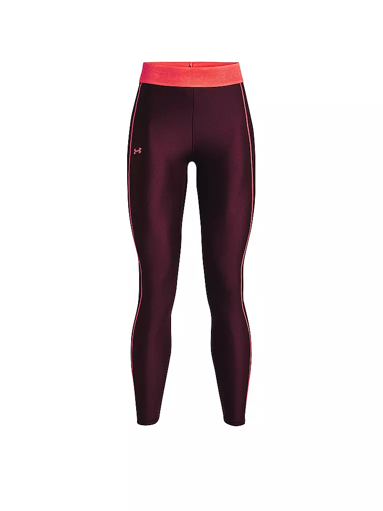 UNDER ARMOUR | Damen Fitnesstight HeatGear® | Rosso scuro