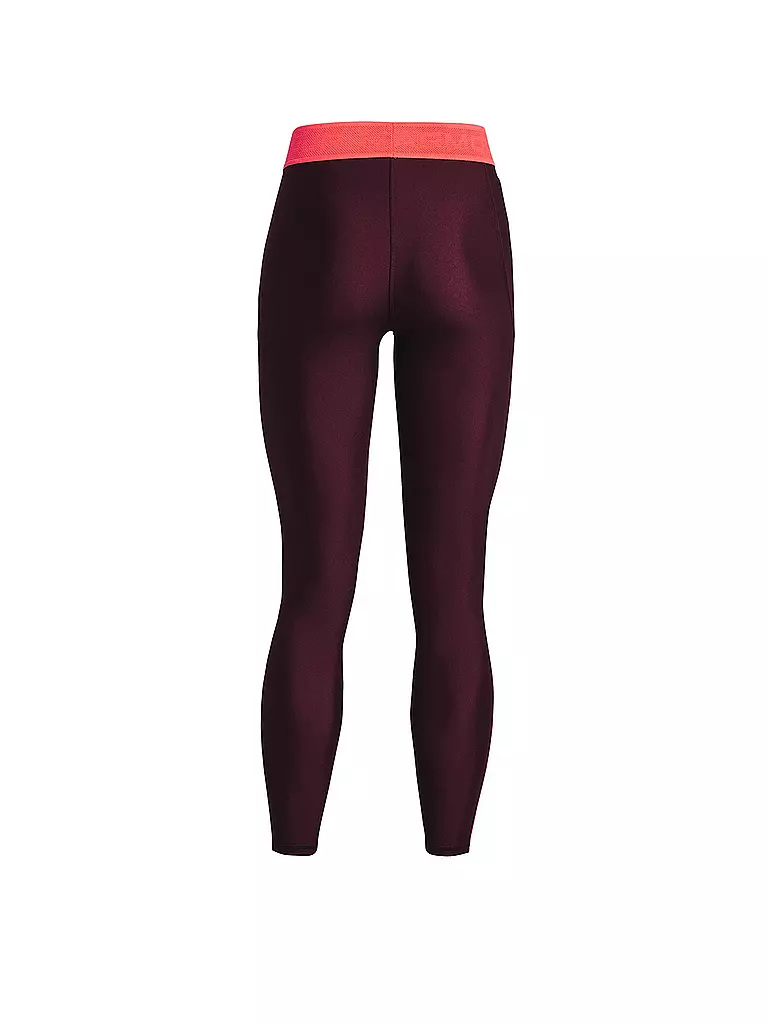 UNDER ARMOUR | Damen Fitnesstight HeatGear® | Rosso scuro