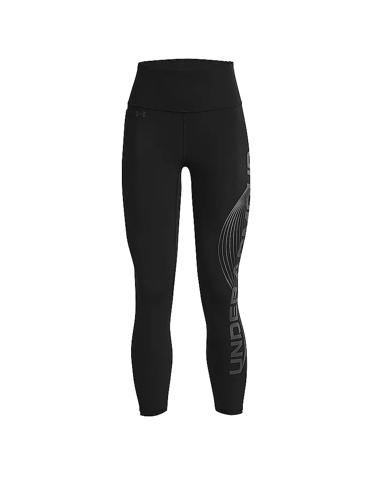 UNDER ARMOUR | Damen Fitnesstight UA Motion Branded Ankle Leg | Nero