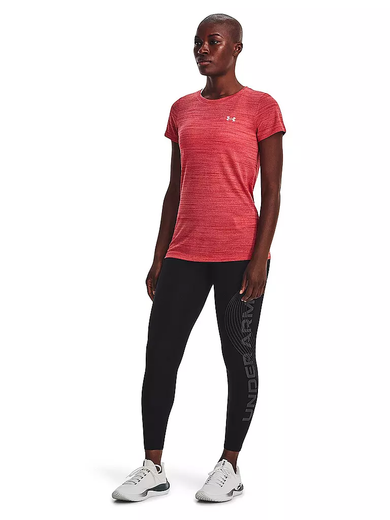 UNDER ARMOUR | Damen Fitnesstight UA Motion Branded Ankle Leg | Nero