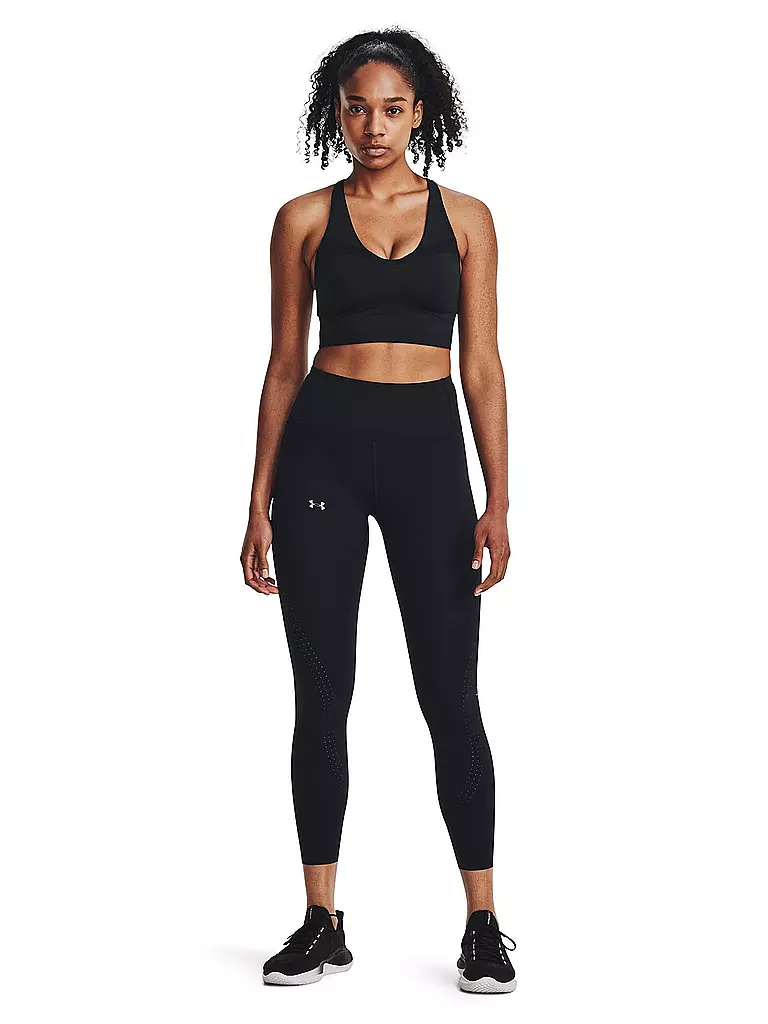 UNDER ARMOUR | Damen Fitnesstight UA RUSH™ SmartForm Ankle | Nero
