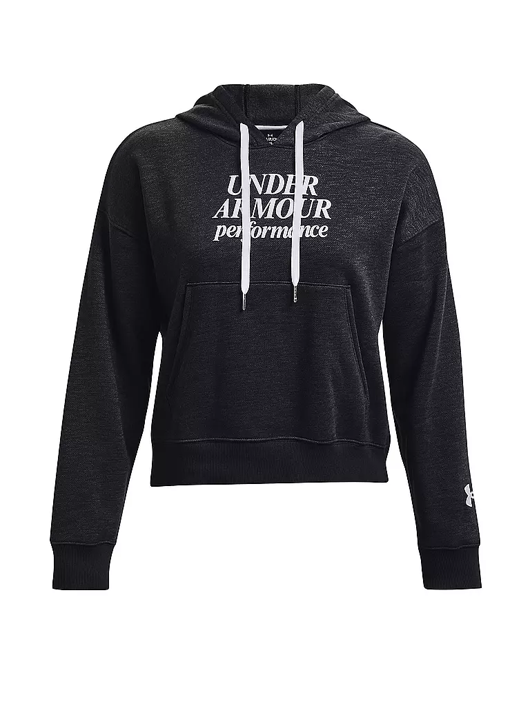 UNDER ARMOUR | Damen Hoodie UA Recovery Fleece mit Schriftzug | Grigio