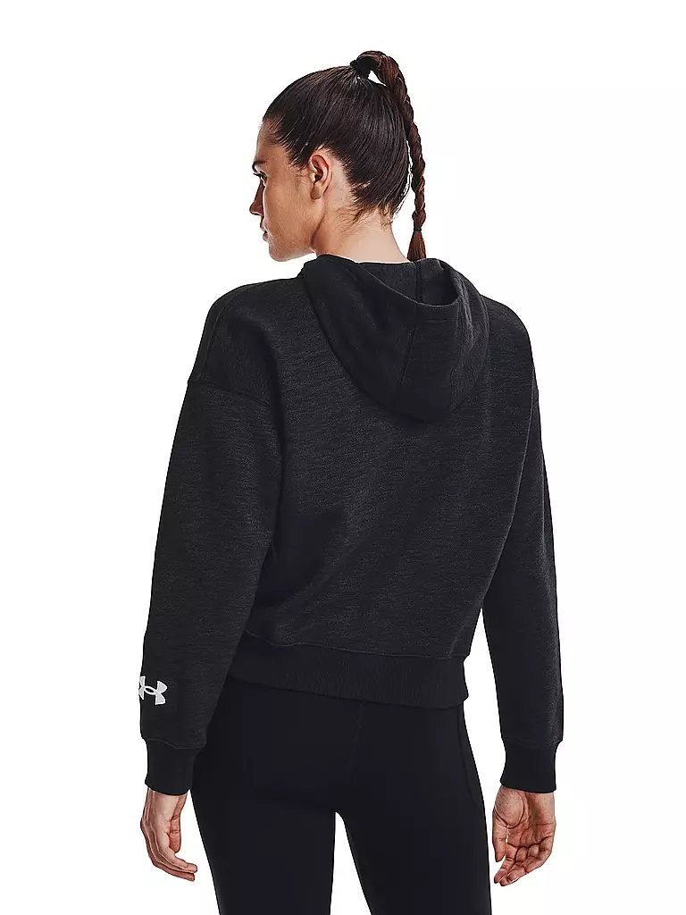 UNDER ARMOUR | Damen Hoodie UA Recovery Fleece mit Schriftzug | Grigio