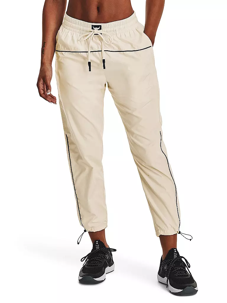 UNDER ARMOUR | Damen Jogginghose Project Rock Brahma | Beige