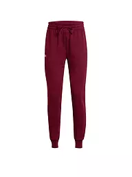 UNDER ARMOUR | Pantaloni da jogging da donna UA Rival Fleece | Rosso scuro