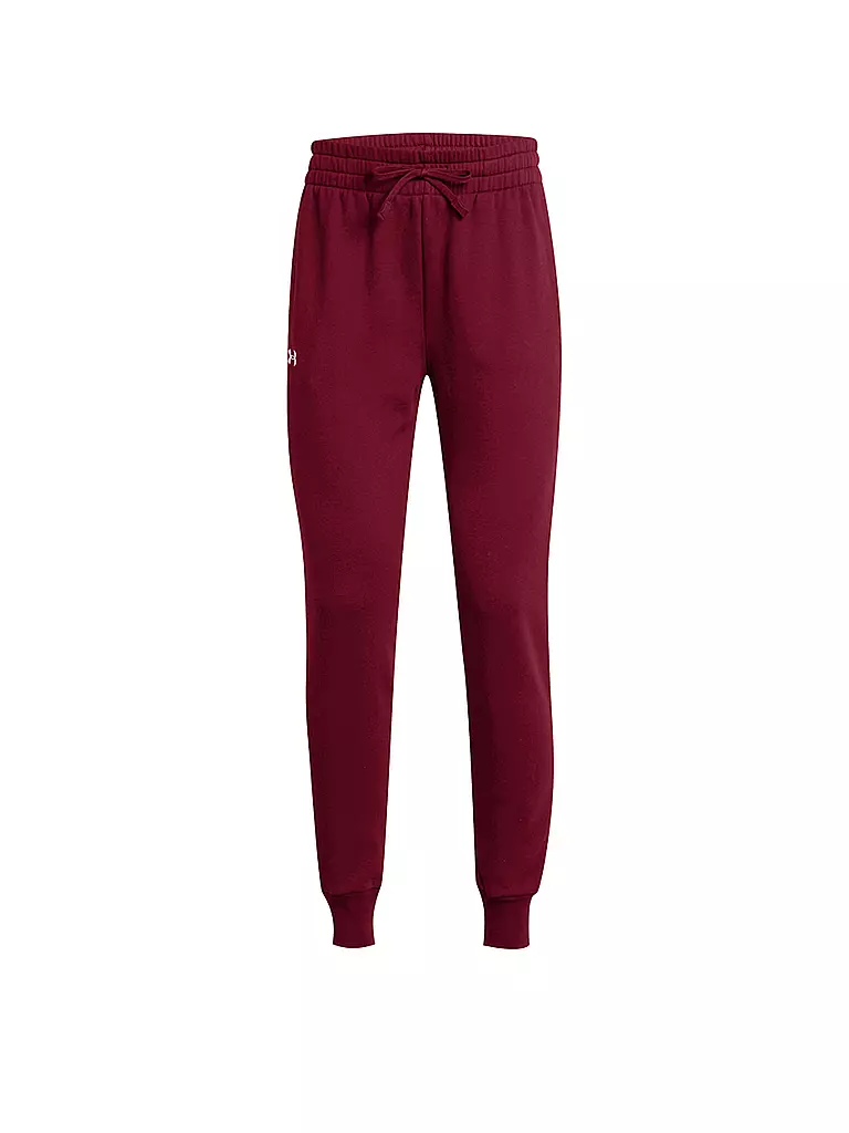 UNDER ARMOUR | Damen Jogginghose UA Rival Fleece | Rosso scuro
