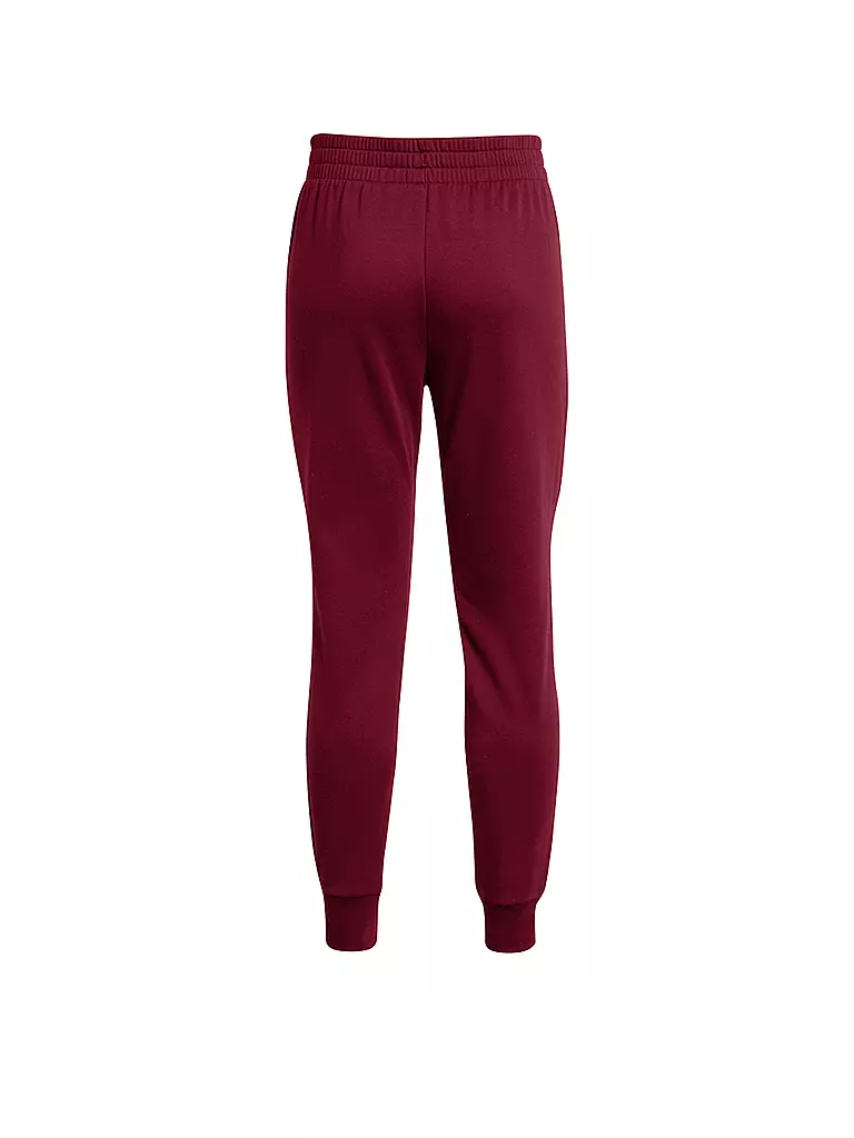 UNDER ARMOUR | Damen Jogginghose UA Rival Fleece | Rosso scuro