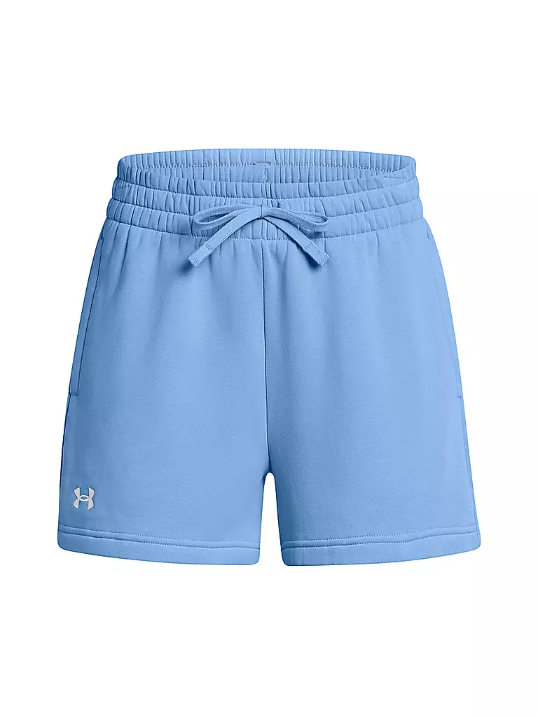 UNDER ARMOUR | Damen Short UA Rival Fleece | Blu chiaro