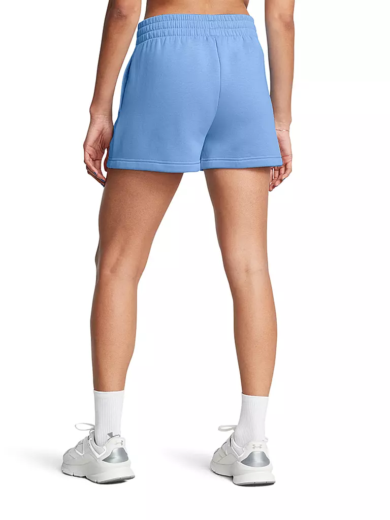 UNDER ARMOUR | Damen Short UA Rival Fleece | Blu chiaro