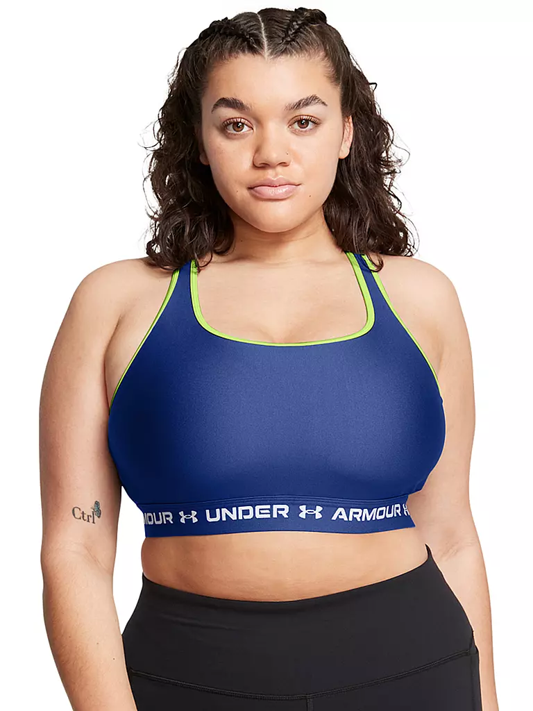 UNDER ARMOUR | Damen Sport-BH Armour® Crossback Medium Support | Blu scuro