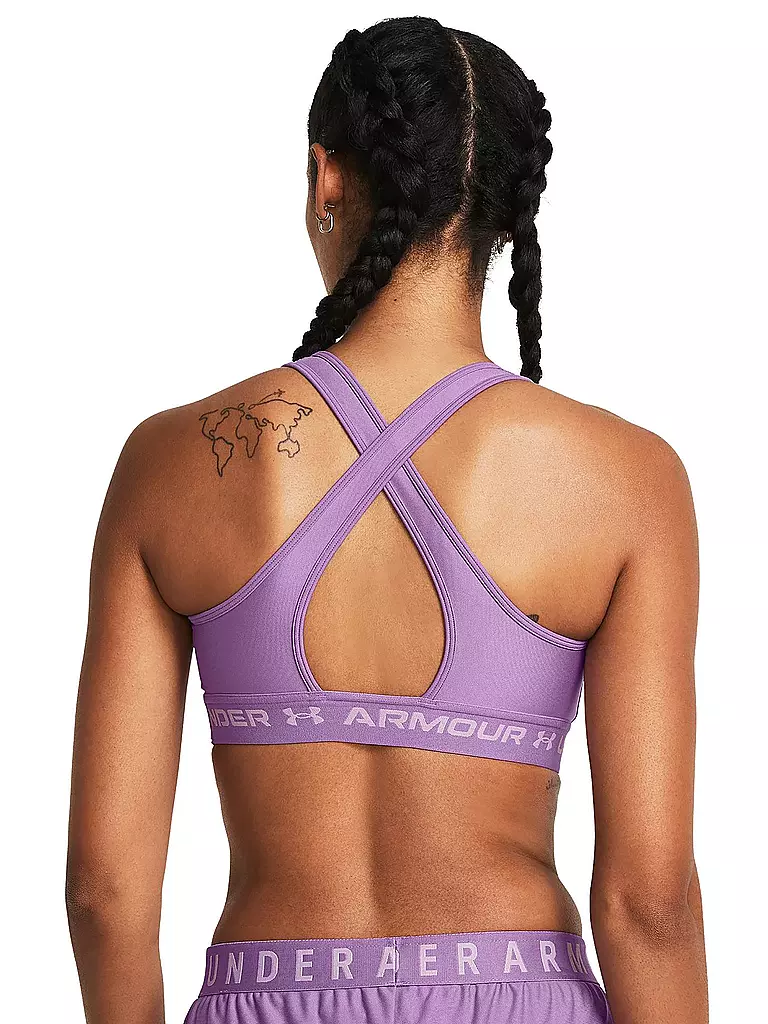 UNDER ARMOUR | Damen Sport-BH Armour® Crossback Medium Support | Lilla
