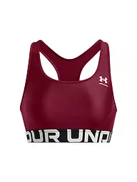 UNDER ARMOUR | Reggiseno sportivo da donna HeatGear® Armour a supporto medio | Rosso scuro