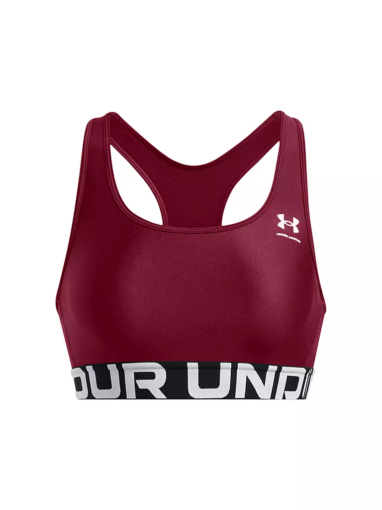 UNDER ARMOUR | Damen Sport-BH HeatGear® Armour Medium Support | Rosso scuro