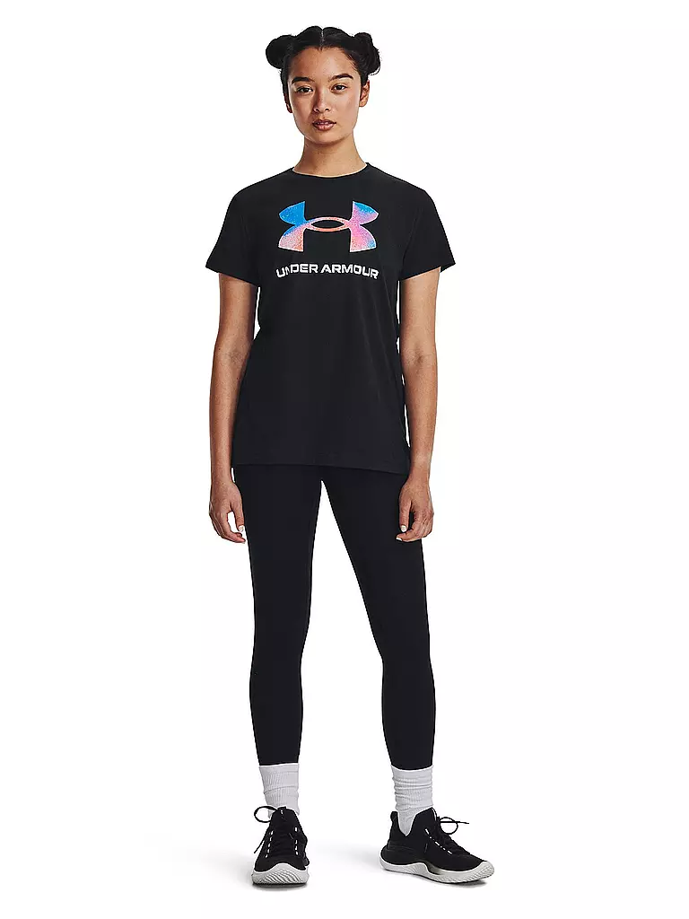 UNDER ARMOUR | Damen T-Shirt UA Sportstyle Grafik | Nero