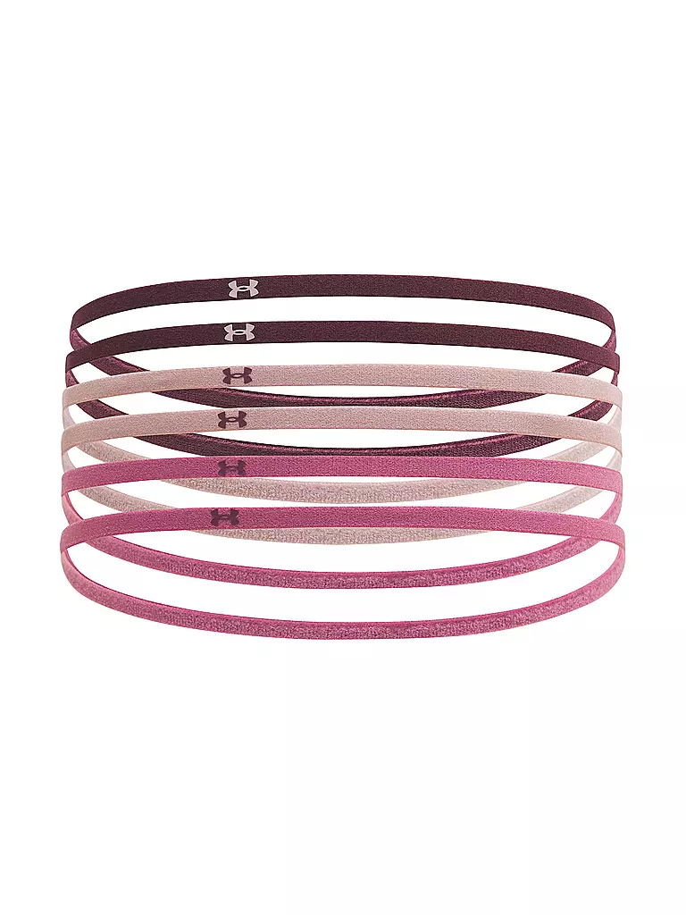 UNDER ARMOUR | Fasce per capelli UA Mini Elastic confezione da 6 | Bacca