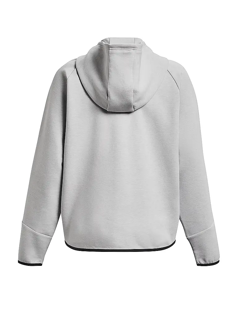 UNDER ARMOUR | Felpa con cappuccio da donna UA Unstoppable Fleece con zip integrale | Grigio