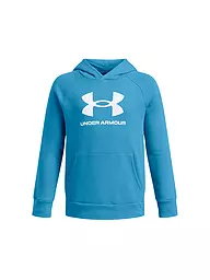 UNDER ARMOUR | Felpa con cappuccio da ragazzo UA Rival Fleece | Blu chiaro