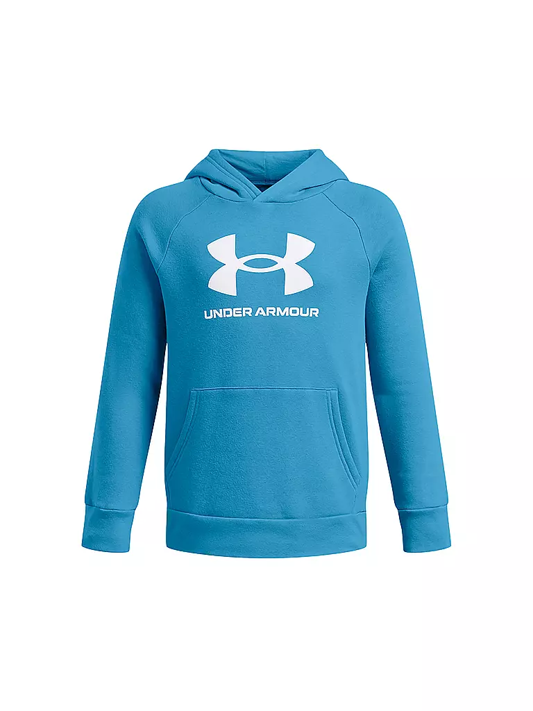 UNDER ARMOUR | Felpa con cappuccio da ragazzo UA Rival Fleece | Blu chiaro