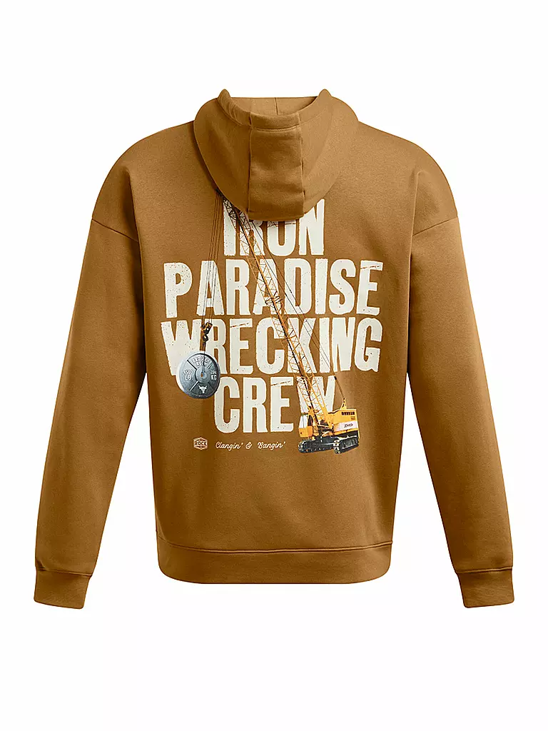 UNDER ARMOUR | Felpa con cappuccio da uomo The Rock icon FLC |